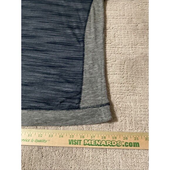 BROKEN THREADS Men’s Short Sleeve Lightweight Size S Hoodie Pullover Blue/Gray - Picture 6 of 9